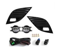 Jvdoipgd Fendinebbia Per Toyota Per Camry Per XSE SE 2018 2019 2020 Fari Fendinebbia A LED DRL Luci Diurne Cablaggio Interruttori Coperture Anteriori 12V Faretti(Fog Set)