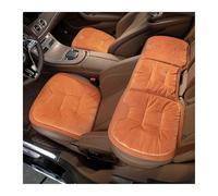 Jvdoipgd Set Coprisedili Macchina Per BMW E36 E60 E90 Per X2 Per X1 Per X3 Per X5 E46 E39 E70 Per M3 Flanella Cuscino Sedile Auto Inverno Caldo Antiscivolo Sedile Posteriore Morbido Pad(3PC Orange)