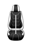 Jvdoipgd Set Coprisedili Macchina Per Toyota Per Corolla Per Camry Per Rav4 Auris Per Prius Yalis Avensis Accessori Auto Protezione 5 Posti Auto Copertura Di Sede In Pelle(Black white)