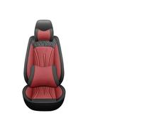 Jvdoipgd Set Coprisedili Macchina Per Toyota Per Corolla Per Camry Per Rav4 Auris Per Prius Yalis Avensis Accessori Protezione Set Universale Coprisedili Pelle Auto 5 Posti(Black red pilow)