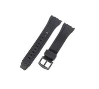 JVEIWAD Cinturino for orologio da uomo in gomma siliconica 26 mm con interfaccia dedicata, compatibile la serie SEIKO Velatura SRH006 SPC007(Black-B)