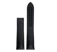 JVEIWAD Cinturino in pelle di vitello compatibile con Omega Speedmaster 310 311 Racing Dark Side Of The Moon Watch in mucca(Black,21mm)