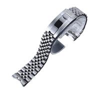 JVEIWAD Cinturino Jubilee compatibile con Rolex Sub GMT Yacht Daytona, cinturino di lusso in acciaio 904, parti di ricambio, accessori da 20 mm