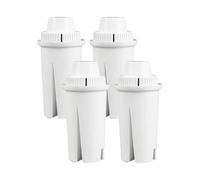 JVEIWAD Filtro for l'acqua compatibile con i filtri for l'acqua Brita, filtri for caraffe Brita Grand, Lake, Capri, Wave Classic 35557, OB03, Mavea 10700(4 Pcs)