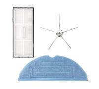 JVEIWAD Filtro HEPA Lavabile Compatibile con S7 S7 Maxv Robot Aspirapolvere Filtro Lavabile Straccio for mocio Parti di Ricambio Sostituzione(S7S7MAXV03)