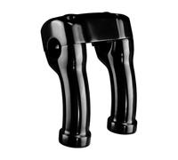 JVEIWAD Riser manubrio da 4" for moto, morsetto superiore da 1" compatibile con Harley Softail Street Bob 114 Breakout FXBR 2018-2024 FXDR 114 2019-2020(Vivid Black)
