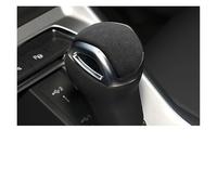 JVEIWAD Top in Pelle Scamosciata Pomello del Cambio ABS Trim Copertura Adesivo Interno Compatibile con Audi Q3 Sportback 2019 2020 2021 Accessori(Black)