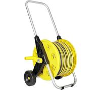 JvFbjLF Avvolgitubo Portatile, Carrello avvolgitubo da Giardino, Carrello avvolgitubo da Giardino con Ruote(35M Hose)