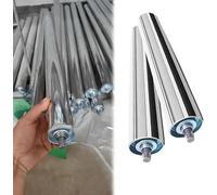 JvFbjLF Confezione da 2 rulli trasportatori industriali universali - Diametro 1,3" for Tosaerba da Fabbrica(D32mm/L690mm)