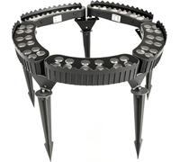 JvFbjLF Luci ad Anello for Palme, Adatte for Cortili, Giardini e Illuminazione d'accento del Tronco d'albero(Purple,5 Packs)