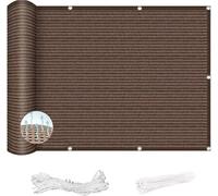 JvFbjLF Recinzione Anti-sbirciatina for Balcone Resistente ai Raggi UV. Include Corda e Occhielli