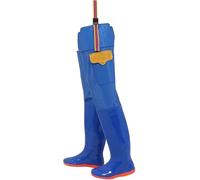 JvFbjLF Stivali da Pesca Impermeabili for Uomo e Donna, Stivali da Pesca in PVC Leggeri e Morbidi for la Caccia alle Anatre, la Pesca, Lo Stagno e Il Fango(5.5)