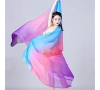 JvFbjLF Veli di Seta, Sciarpe e Scialli lanciati a Mano for Donna, Danza del Ventre, 220/250 cm(2,2.5m)