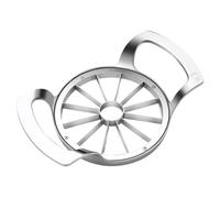 JVHLOV Taglia Mele, Taglia Mela Spicchi Acciaio Inox, Tagliamela 12 Lame, Affettatrice di Mele e Carotatore, Mela o Pera Core per la Casa e la Cucina