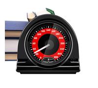 Jvjggag Car Interior RGB LED Light - Speedometer Style Music Rhythm Light | USB Plug Power, ABS Build, Compact Size, Multi-Color Display, Rhythm Function, Ambient Decoration for Stereo and Karaoke