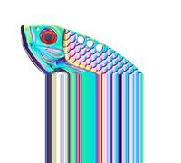 Jvjggag Esche da per acqua, Esche da per spigola - Forniture per la colorate,Attrezzi e attrezzature da, forniture per la, occhi 3D realistici per trote d'acqua salata e spigola