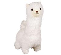 Jvjggag Llama Stuffed Animal, Walking Alpaca Plush Toy, Barking Interactive Toy, Soft Velvet Fabric, Kids, Easter, Birthday, Christmas, 9.45 x 6.69 x 3.94 Inches, White