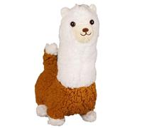 Jvjggag Llama Stuffed Animal, Walking Alpaca Plush Toy, Barking Interactive Toy, Soft Velvet Fabric, Kids, Easter, Birthday, Christmas, 9.45 x 6.69 x 3.94 Inches, White
