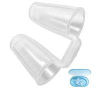 Jvjggag Nose Clip Swimming - Silicone Nose Plug for Snorkeling Anti Water Entry Protection | Soft Elastic Frame with Adjustable Grip, Comfort Fit for Pool Beach Diving Travel Sports Use Set