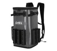 Jvjggag Outdoor Fishing Bag, Fishing Tackle Bag, Tackle Bag, Fishing Backpack with Rod Holder 49L Fishing Bag, Large Storage Bag Sling Tackle Backpack for Fishing Gear, 10.24×19.68inches