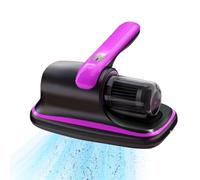 Jvjggag Portable Vacuum Cleaner, Carpet Vacuum, Mattress Cleaner, Handheld Carpet Vacuum, Lightweight Dust Vacuum, Uv Multifunctional Mattress Cleaner with Roller Brush for Capturing Tiny Particles