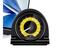 Jvjggag RGB Ambient Car LED Lights - Speedometer Shape Music Rhythm Lamp for Interior | ABS Material, 8.2x9x7.8cm Size, USB Powered, Color Changing, to Music, Perfect for Game DJ Karaoke Photography