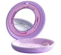 Jvjggag Scatola di fermo, contenitore sottile per graffe, protezione parziale per protesi dentarie, custodia sottile per ragazze, donne e bambini