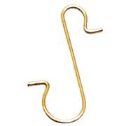 Jvjggag Supporti per Piante da Interno, Set di Clip per orto, stabilizzatore in Metallo per la Crescita delle Piante, Design Durevole Oro Argento, Ideale per Supporto Cetriolo UVA, 50