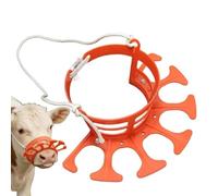 Jvjggag Svezzatore di vitelli per bovini - traspirante comodo facile installazione - Clip Nasale per lo Svezzamento Bovini - per Allevatori e Gestori Mandrie, Stagione di Parto, Transizione nel