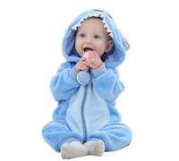 JVJQ Pigiama per bambini con chiusura lampo anti-neif, cerniera a 2 vie e costume di alta qualità, in cotone biologico per neonati fino a bambini (0-36 m), costume da bambino, carnevale e Halloween