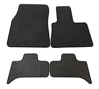 JVL 1038R Set di Tappetini per Auto Nero