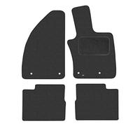 JVL 4008 - Set di tappetini Auto Completamente su Misura per Tipo Automatico, dal 2015 in Poi, Colore: Nero