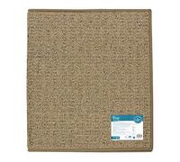 JVL Braga-Tappetino Runner Lavabile in Lavatrice, con Retro in Lattice, Colore: Beige, Polipropilene, 57 x 100 cm