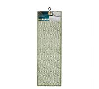 JVL Mega Mat - Tappeto da ingresso, lavabile in lavatrice, 50 x 150 cm, colore: Verde