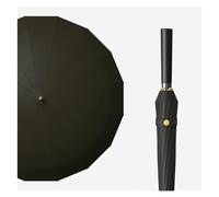 JVNALwnkv Ombrello Antipioggia Pieghevole Automatico, ombrelli for Pioggia, Ombrello Dritto Creativo a 16 Stecche, Doppio Semplice con Manico Lungo, da Esterno