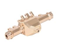 JVRWSC Accessori aggiornamento RC Compatibile con Traxxas per TRX4 1/10 RC Crawler Auto Aggiornamento Pezzi di Ricambio Accessori Alloggiamento ASSE Posteriore in Ottone 8241