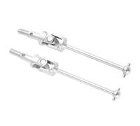 JVRWSC Albero Trasmissione RC Compatibile con HSP 94122 94101 94102 1/10 RC Car Upgrade Parts 2 Pezzi in Lega di Alluminio per Albero di Trasmissione con Giunto Universale 122015