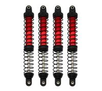 JVRWSC Ammortizzatori Auto RC Compatibile con Axial per SCX10 90046 RBX10 per TRX4 per TRX6 X18A 1/10 RC Crawler Car Parts Ammortizzatore in Metallo Ammortizzatori Olio(110mm)