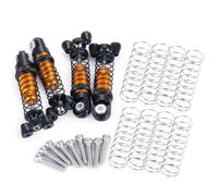 JVRWSC Ammortizzatori Auto RC Compatibile con Kyosho per Jimny 1/18 per Mini-Z 4×4 per Wrangler 1/24 RC Car Parts 4 Pezzi Ammortizzatore Regolabile da 37 A 45 Mm(4Pcs 37mm)