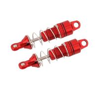 JVRWSC Ammortizzatori Auto RC Compatibile con Losi per Mini-T 2WD 1/18 RC Car Truck Upgrade Parts Accessori 2 Pezzi Ammortizzatore Anteriore in Metallo per Ammortizzatori A Molla(Red)