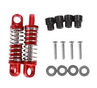 JVRWSC Ammortizzatori Auto RC Compatibile con Wltoys K969 K989 K999 P929 4WD 1/28 RC Car Short Course Drift Upgrade Parts 2 Pezzi Ammortizzatori in Alluminio