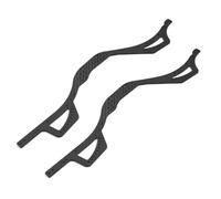 JVRWSC Compatibile con Axial per SCX10 RC Car Upgrade Modifica Accessori Parti in Fibra di Carbonio per Piastre Laterali del Telaio Accessori aggiornamento RC