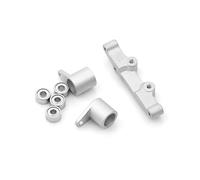 JVRWSC Compatibile con LOSI Micro-B 1/24 RC Car Upgrade Parts Accessories Cremagliera Sterzo in Lega di Alluminio Gruppo Sterzo LOS-1761 Accessori aggiornamento RC(Gray)