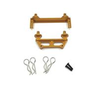 JVRWSC Compatibile con MJX 16207 16208 16209 16210 H16 M162 1/16 RC Car Upgrade Parts Accessori Supporto Corpo in Metallo Colonna Guscio Accessori aggiornamento RC(Yellow)