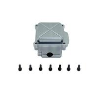 JVRWSC Compatibile con MJX per Hyper Go 14209 14210 1/14 RC Car Upgrade Parts Accessori Dispositivo in Metallo Scatola Ricevitore Copertura Filo Accessori aggiornamento RC(Gray)