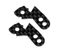 JVRWSC Compatibile con Tamiya per TT02 1/10 RC Car Upgrade Modifica Parti Accessori Piastra Sterzo in Fibra di Carbonio TATT-031 Accessori aggiornamento RC