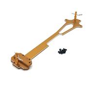 JVRWSC per Wltoys 124016 124017 124018 124019 per RIaarIo 1/12 RC Auto Parti di Aggiornamento in Metallo Secondo Piano Bordo Piastra con Il Corpo Montaggio Post Accessori aggiornamento RC(Yellow)