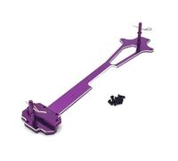JVRWSC per Wltoys 124016 124017 124018 124019 per RIaarIo 1/12 RC Auto Parti di Aggiornamento in Metallo Secondo Piano Bordo Piastra con Il Corpo Montaggio Post Accessori aggiornamento RC(Purple)