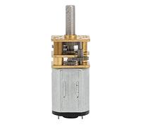 JW - 12FN20 DC Gear Motor 6V 50RPM | 3x10mm Shaft for Electronic Door Locks/Office Automation/Robotics | Stainless Steel Mini Motor with Enhanced Output