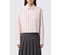 JW ANDERSON Camicia a righe in cotone con colletto classico 8 Blue
